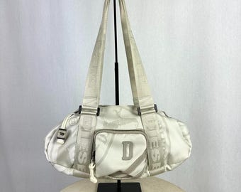 Diesel Vintage Gorpcore Rucksack aus khaki Canvas