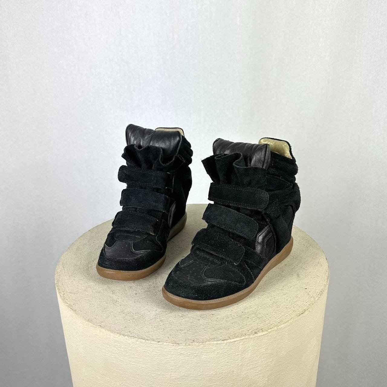 靴 ash heel sneakers beket isabel marant Bekett Sneakers Woman black | ISABEL MARANT Official online