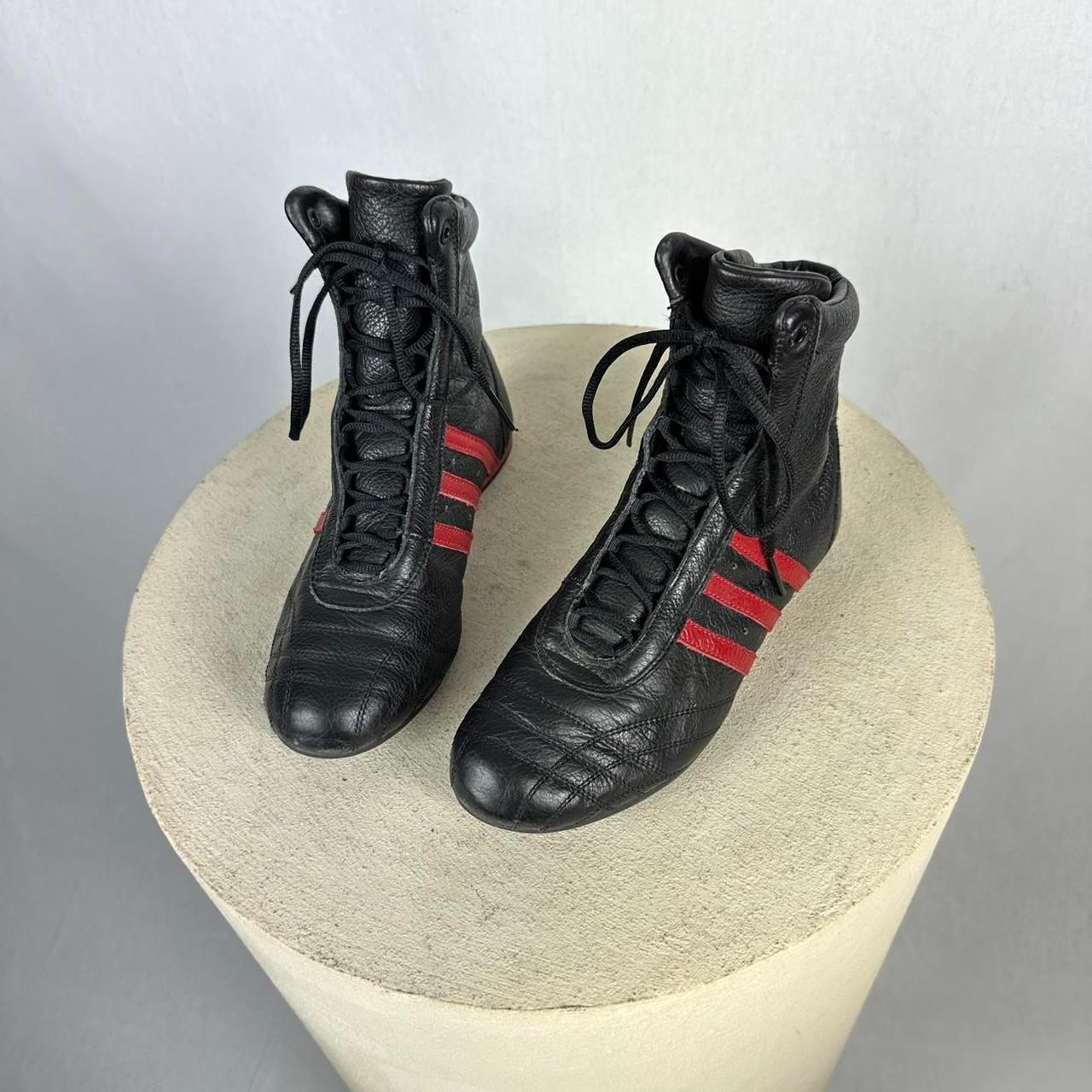 Adidas Leather Lacing Boxing Wrestling Boots