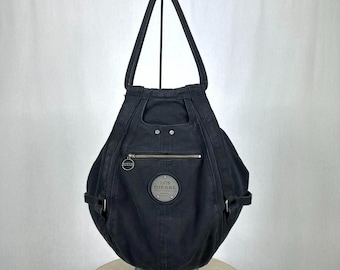 Vintage Diesel Nylon Bag / Vintage Silver Bag - Etsy India