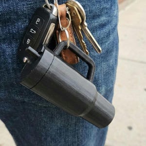Styl Tumbler - Brelok na pieniądze - Sekretna skrytka - Prezent dla niego w formie cylindra - Taktyczny sprzęt - Narzędzie EDC