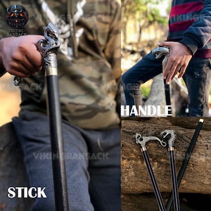 Vintage-Inspired Decorative Cane | Handmade Vintage Walking Stick Prop | Cosplay & Collector’s Display Piece