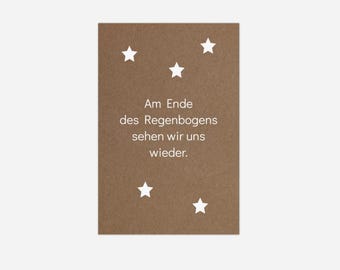 Stickers for stillborn child grave candles