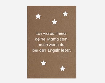 Stickers for stillborn child grave candles