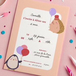 birthday invitation card to download