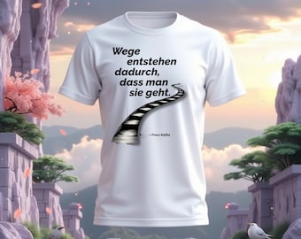 Kafka Quote T-Shirt: Inspirational German Tee, Gift for Thinkers