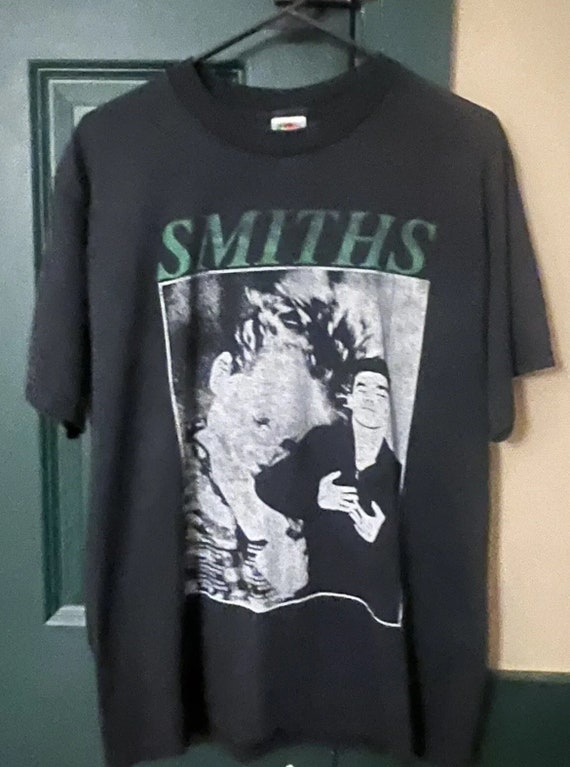 Authentic Vintage Black T Shirt The Smiths Size L 