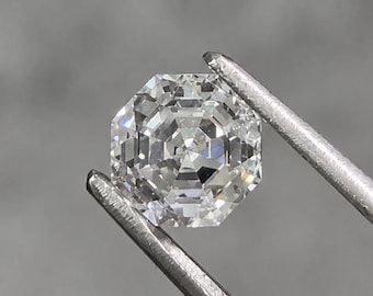 Octagonal Cut Lab Grown Diamond Loose White Diamond Engagement Ring Stone Custom Jewelry Stone Fine Jewelry Gemstone Rare Diamond