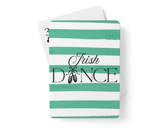 Baralho de cartas de dança irlandesa - Presente para dançarino(a)