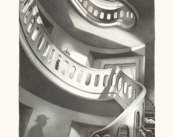 The Shadow,  Signed, limited edition of 10, Archival Ink Print, Giclée