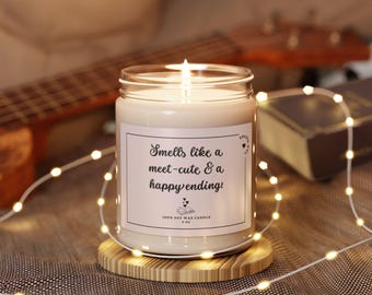 Romantic Soy Candle: Meet-Cute & Happy Ending Scent