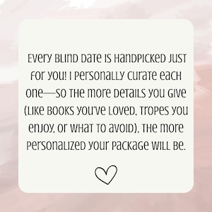 Blind Date With a Book: Personalized Reader Surprise Gift image 8