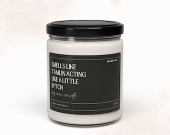 ACOTAR Inspired Soy Candle: Smells Like Tamlin - Bookish Gift