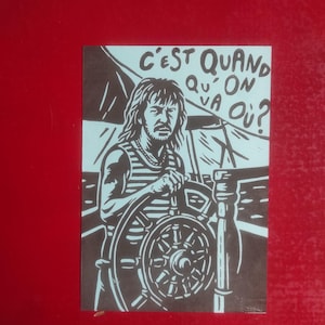 Renaud Linocut