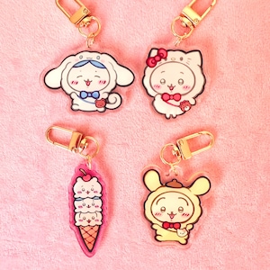 Chiikawa Charms Keychains