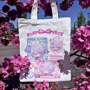 Honkai Star Rail Sunday Canvas Tote Bag
