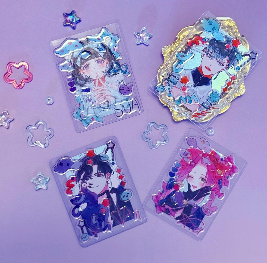 Alien Stage ALNST Photocards Mini Prints With Deco Sticker Sheet and ...