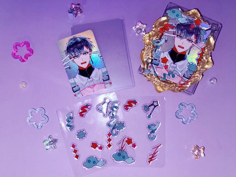 Alien Stage ALNST Photocards Mini Prints With Deco Sticker Sheet and ...