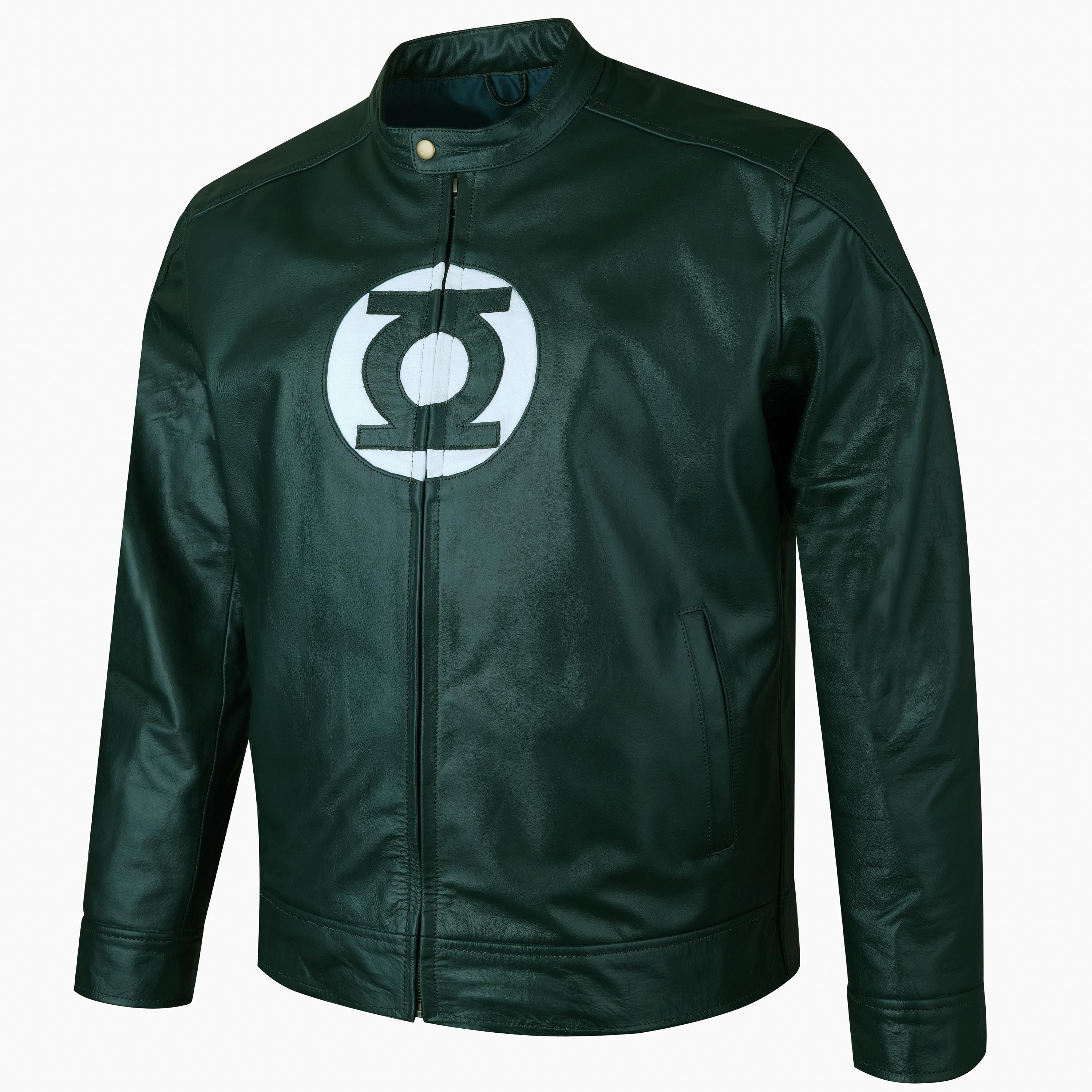 Handmade Green Lantern Full Leather Suit - Tactical Hal Jordan