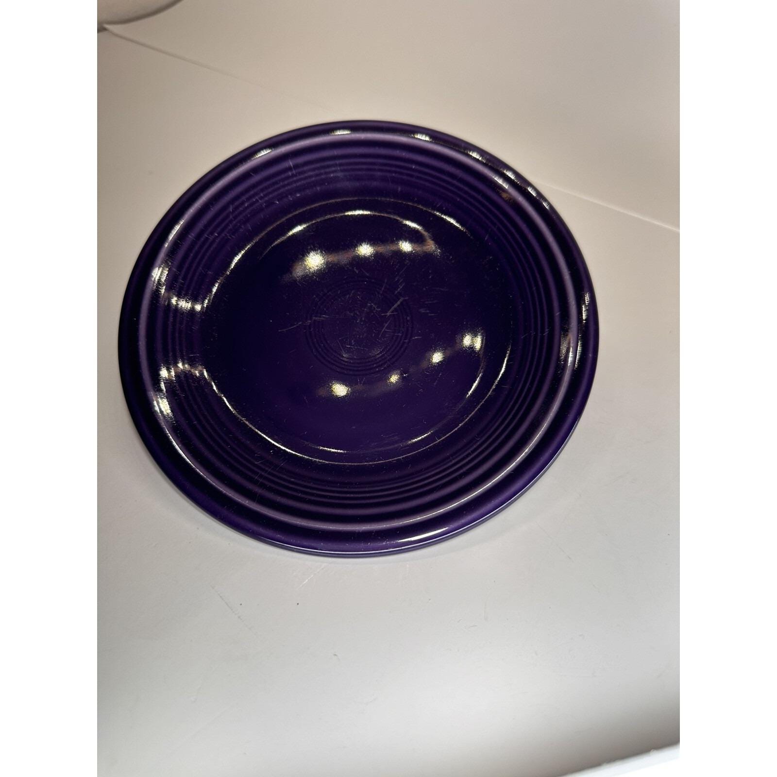 Fiestaware Homer Laughlin 1/4 Inch Salad Dessert Plate Fiesta