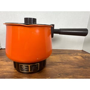 Vintage West Bend Hot and Handy Pot Fondue MCM