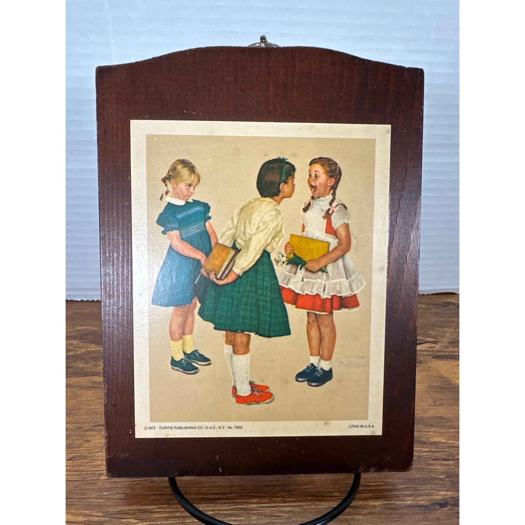 Norman rockwell girl - Etsy 日本