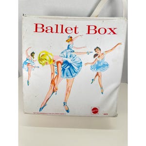 Vintage Mattel 1966 Barbie Ballet Box