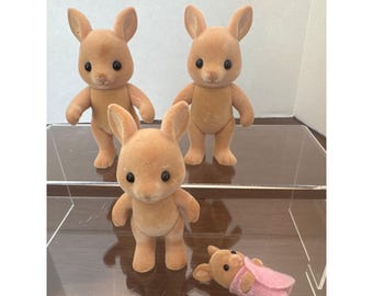 Epoch Sylvanian Families Calico Critters Kangoeroefamilie van 4 zonder kleren