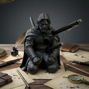 Boromir Pen Holder / Lord of the Rings Gift / Funny Desk Accessory / Fantasy office decor accessories Birthday gift