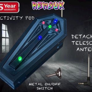 Rem Activity pod Static Paranormal Trigger object Equipment Spirit Detector Fast Dispatch entity Detector ghost hunting COFFIN investigation