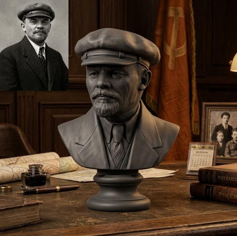 Lenin figurine - Etsy 日本