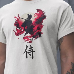 Samurai Graphic Tee: Japanese Warrior T-Shirt