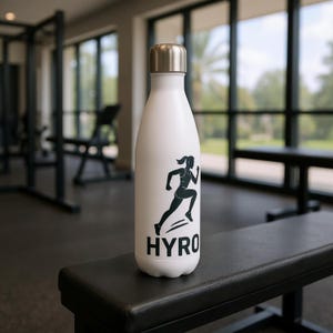 Hyrox Stainless Steel Bottle – Hyrox Sport – Hyrox Participant, Fitness Motivation, Hyrox Gift, Hyrox Athlete, Sport