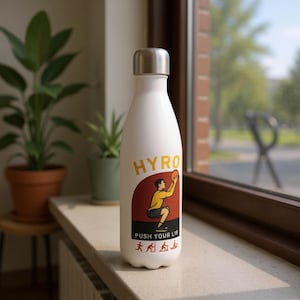 Hyrox stainless steel bottle - Hyrox participant, fitness motivation, Hyrox gift, Hyrox - athlete, sport