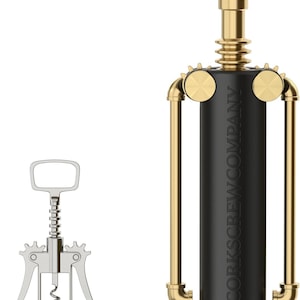 Big Giant Corkscrew. Wine Opener. Sommelier tool. Bar Accessory. Perfect Gift. Home Decor.