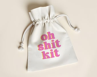 Hangover Kit Bag: Cotton Bachelorette Party Favor