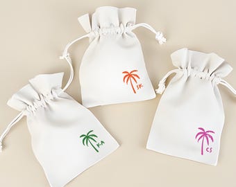 Hangover Kit – Personalized Palm Tree Bachelorette or Wedding Favor
