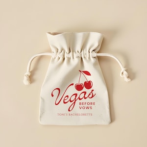 Custom Vegas Bachelorette Favor: Vegas Before Vows Hangover Kit