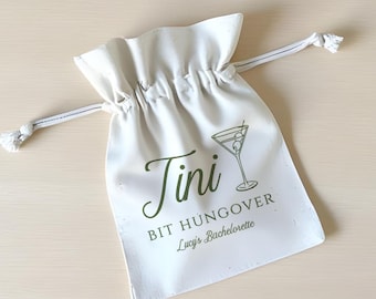 Custom Dirty Martini Hangover Kit: Bachelorette Party Favor, Tini Bit Tipsy