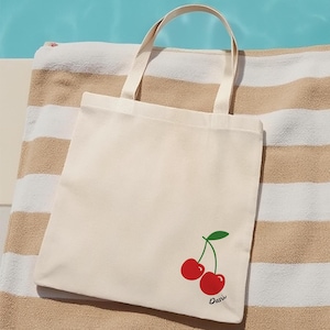 Custom Bachelorette Tote Bag – Personalized Cherry Tote