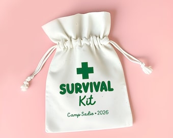 Custom Camp Bach Survival Kit: Mountain Bachelorette Party Favor