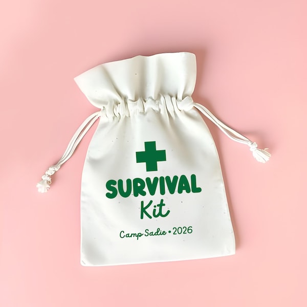 Custom Camp Bach Survival Kit: Mountain Bachelorette Party Favor