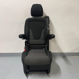 ORIGINAL Mercedes Benz W447/W448 V-Class/Vito SINGLE SEAT Fabric Black
