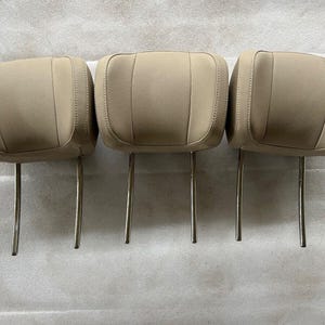 3 x Mercedes Benz V-Class/Vito W447/W448 headrest beige artificial leather