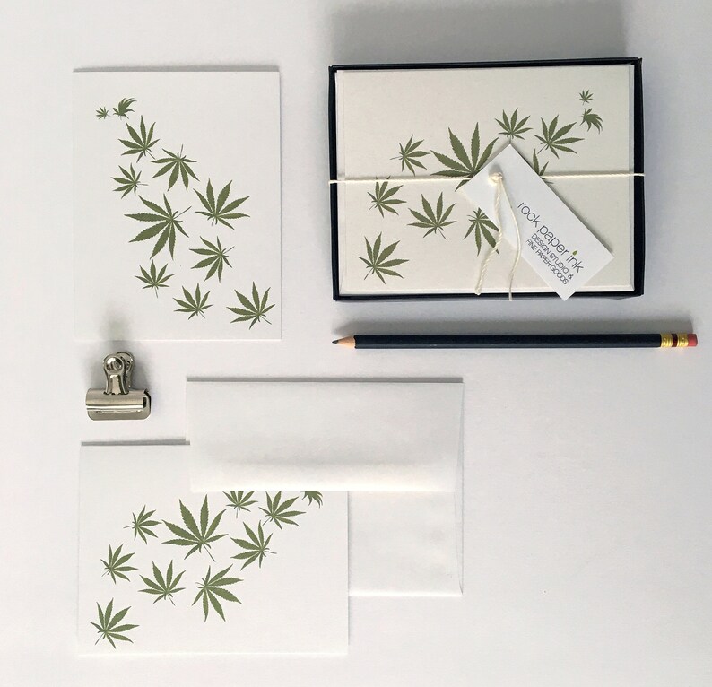 Cannabis Medical Marijuana Hemp Boxed Cards image 4
