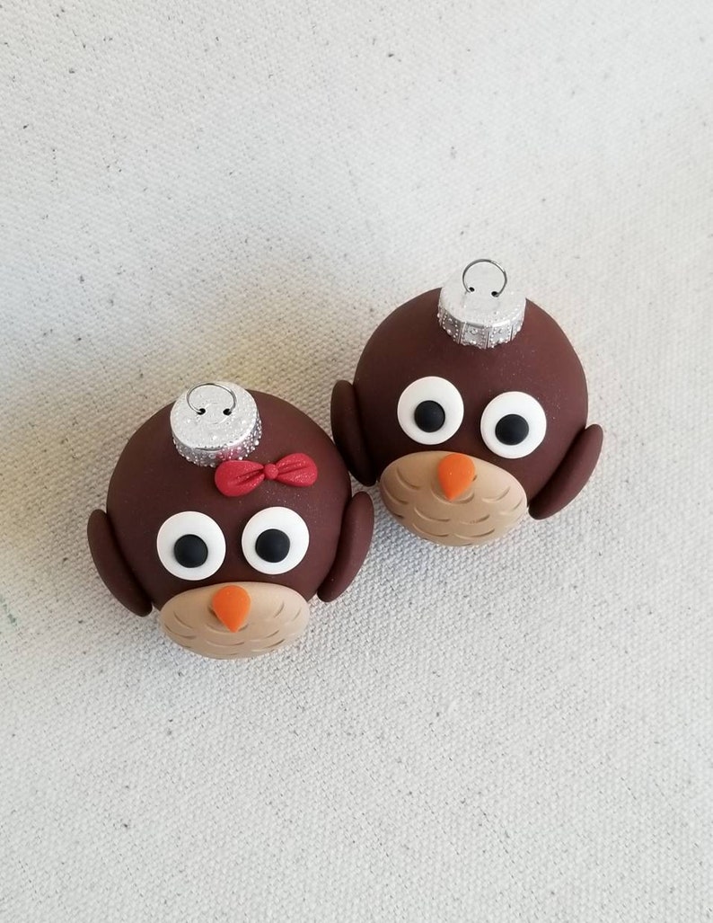 Owl Christmas Ornaments | Etsy