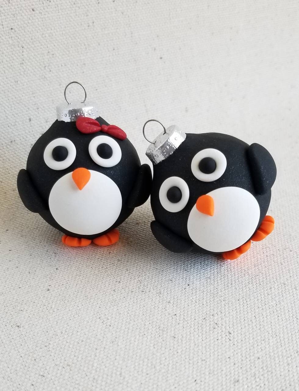 Pingouin Mini ornements de Noël | Etsy