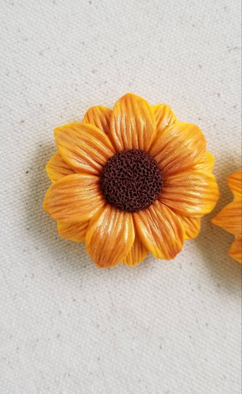 Sunflower and Ladybug Refrigerator Magnets image 8
