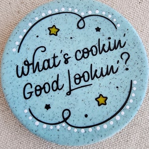 What's Cookin Good Lookin Refrigerator Magnet image 3