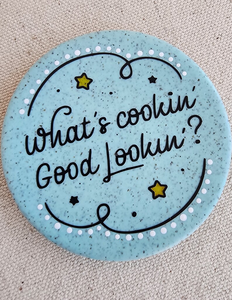 What's Cookin Good Lookin Refrigerator Magnet image 3